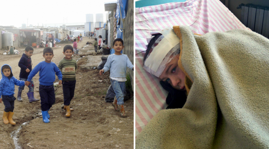 Syrien, Krig, Barn